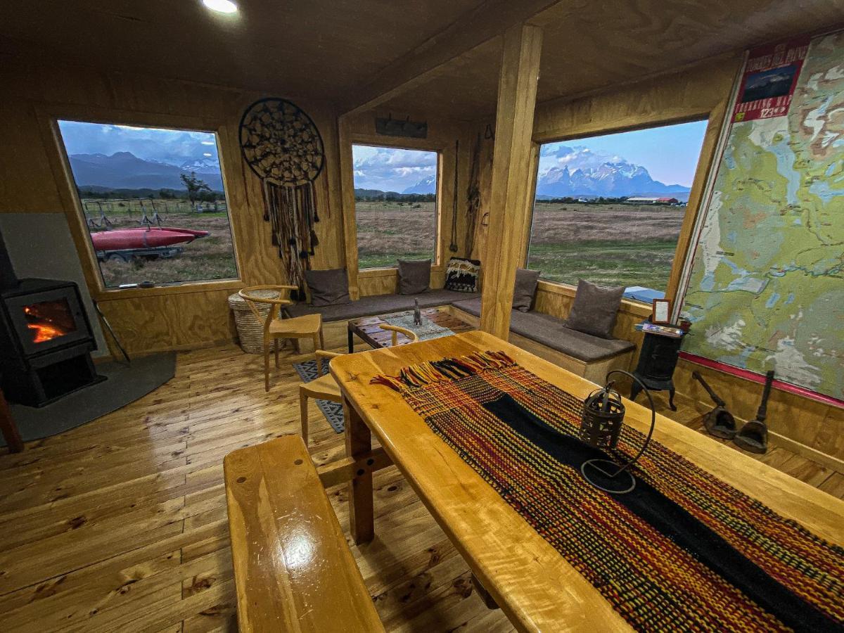 לינה וארוחת בוקר טורס דל פיינה Vista Al Paine - Refugio De Aventura מראה חיצוני תמונה